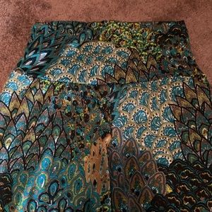 Peacock inspired loungewear